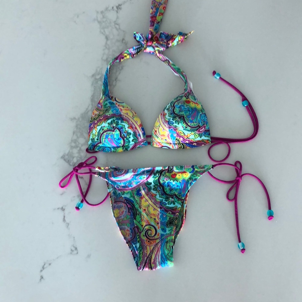 Colorful bikini